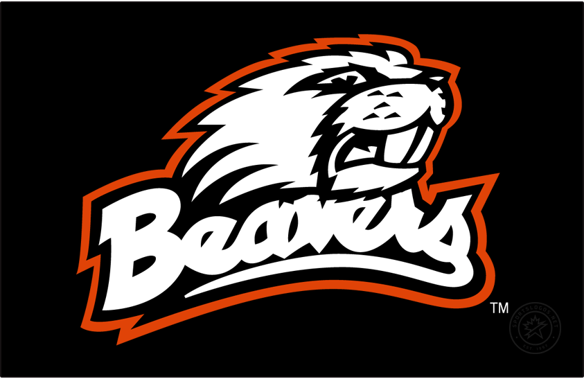 Oregon State Beavers 2006-2013 Primary Dark Logo diy iron on heat transfer